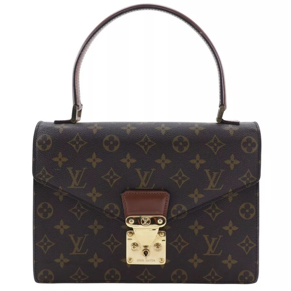LOUIS VUITTON Concord Handbag Brown Monogram canvas Women